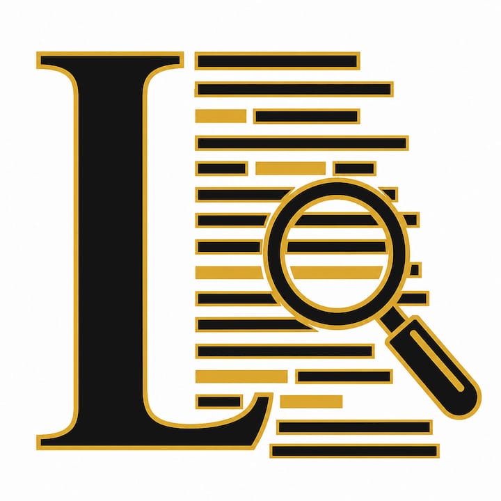 Lacuna Index — We read between the lines. Forensic analysis · Pure evidence · Accountable insight.